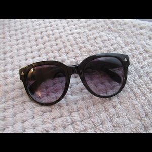 Black Over-Sized Sunglasses